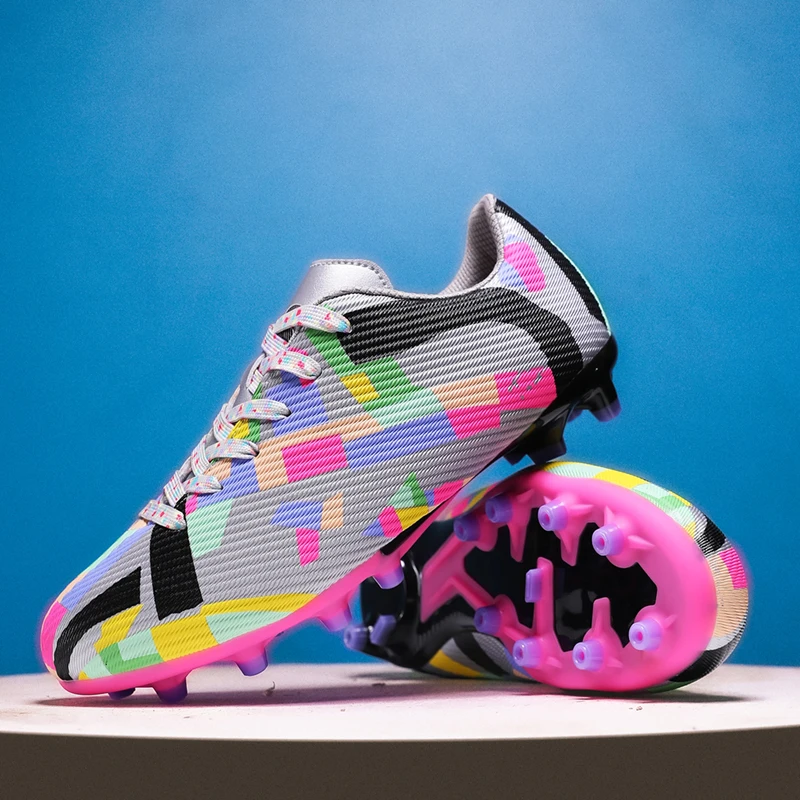 2025 Football Shoes Men FG Football Shoes Ultralight Training Football Field Boots Outdoor Fast Soccer Shoes Society Cleats Prof 
2025 Football Shoes Men FG Football Shoes Ultralight Training Football Field Boots Outdoor Fast Soccer Shoes Society Cleats Prof