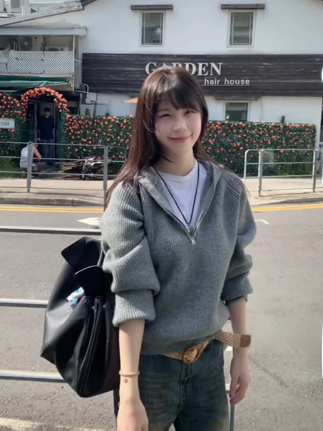 Корейский вязаный свитер-худи унисекс на молнии, свободного кроя, осенне-зимний, повседневный, теплый, из полиэстера
Корейский вязаный свитер-худи унисекс на молнии, свободного кроя, осенне-зимний, повседневный, теплый, из полиэстера