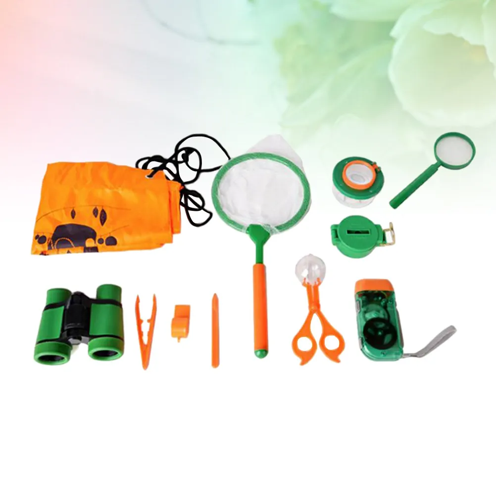 11Pcs Kids Insect Catching Kit Telescopic Outdoor Exploration Net Set for Butterflies Dragonflies Small Fish Safe Large Pocket
11Pcs Kids Insect Catching Kit Telescopic Outdoor Exploration Net Set for Butterflies Dragonflies Small Fish Safe Large Pocket