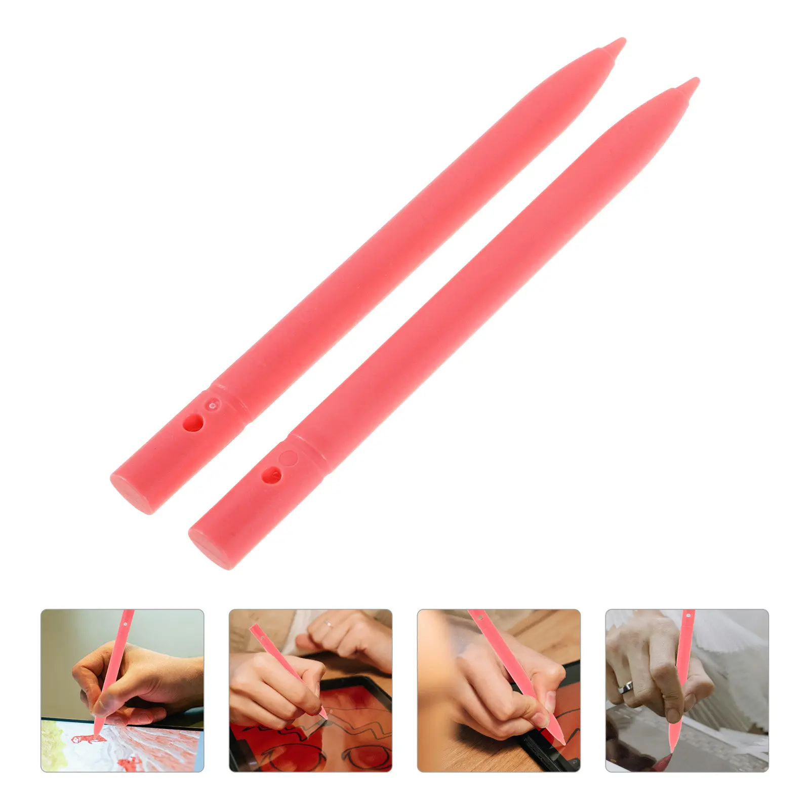 2Pcs LCD Writing Tablet Stylus Pen Ultra Thin Lightweight for Learning Work Entertainment Universal Touch Screen Stylus Pen
2Pcs LCD Writing Tablet Stylus Pen Ultra Thin Lightweight for Learning Work Entertainment Universal Touch Screen Stylus Pen