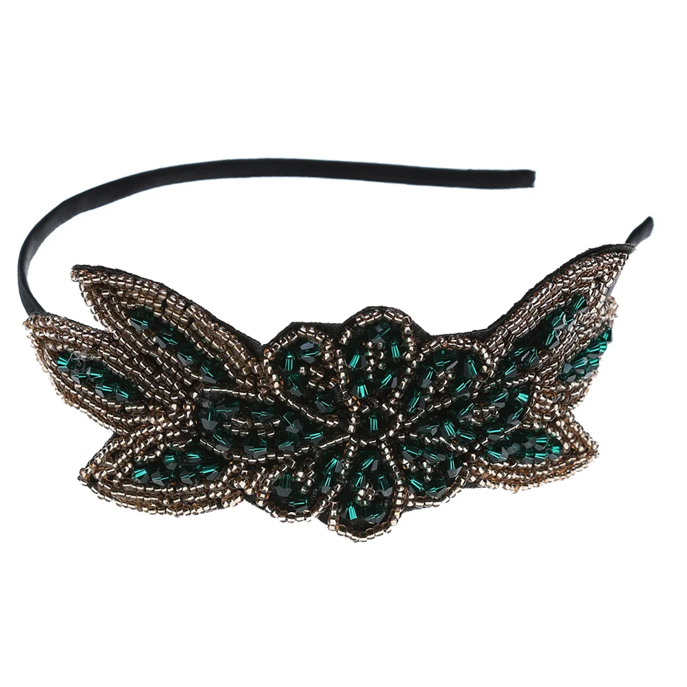 1920S Beads Headdress Green Vintage Party Headwear For Wedding Bride Performance Lightweight Hair Accessory Decorative
1920S Beads Headdress Green Vintage Party Headwear For Wedding Bride Performance Lightweight Hair Accessory Decorative