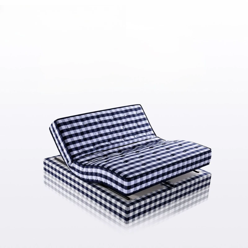 Handmade smart mattress blue plaid multi-function automatic zero gravity electric lifting vibration massage anti-snoring help
Handmade smart mattress blue plaid multi-function automatic zero gravity electric lifting vibration massage anti-snoring help