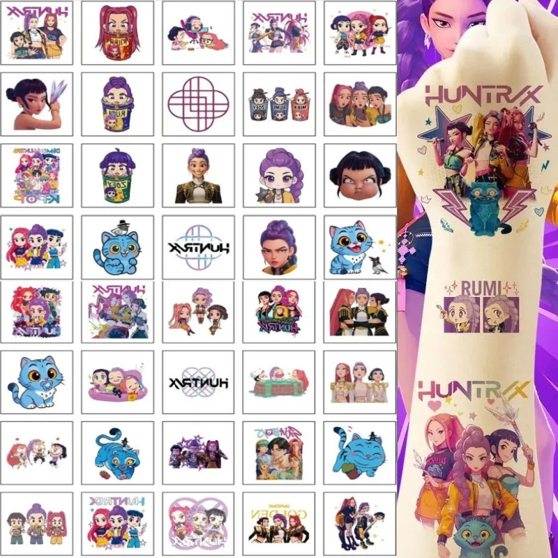20/60PCS Set K-Pop Grils Temporary Tattoo Stickers Waterproof Anime Cosplay Body Art Decals for Kids Teens Fans Party Favors
20/60PCS Set K-Pop Grils Temporary Tattoo Stickers Waterproof Anime Cosplay Body Art Decals for Kids Teens Fans Party Favors