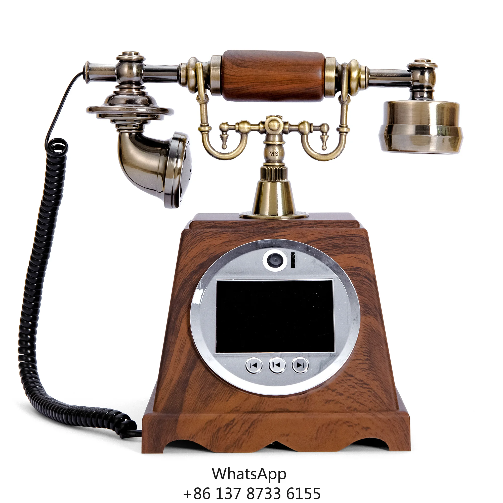 Hot Sale Outdoor Wedding Decoration ,Modern Metal Phone Audio Video Guest Book , Stand Display Cordless Phone
Hot Sale Outdoor Wedding Decoration ,Modern Metal Phone Audio Video Guest Book , Stand Display Cordless Phone