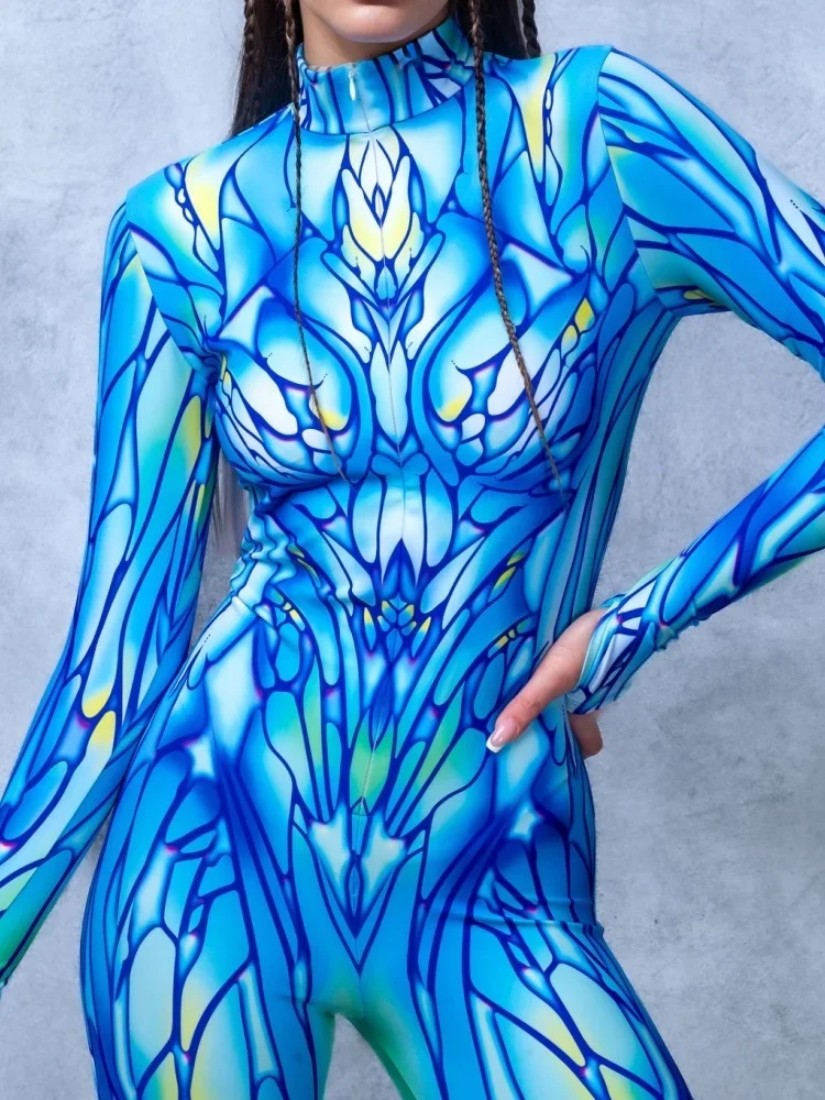Sexy Women Mechanical Armor CyberPunk Cosplay Bodysuit Skeleton Punk Jumpsuit Zentai Suit Catsuit Halloween Party Outfit Costume
Sexy Women Mechanical Armor CyberPunk Cosplay Bodysuit Skeleton Punk Jumpsuit Zentai Suit Catsuit Halloween Party Outfit Costume