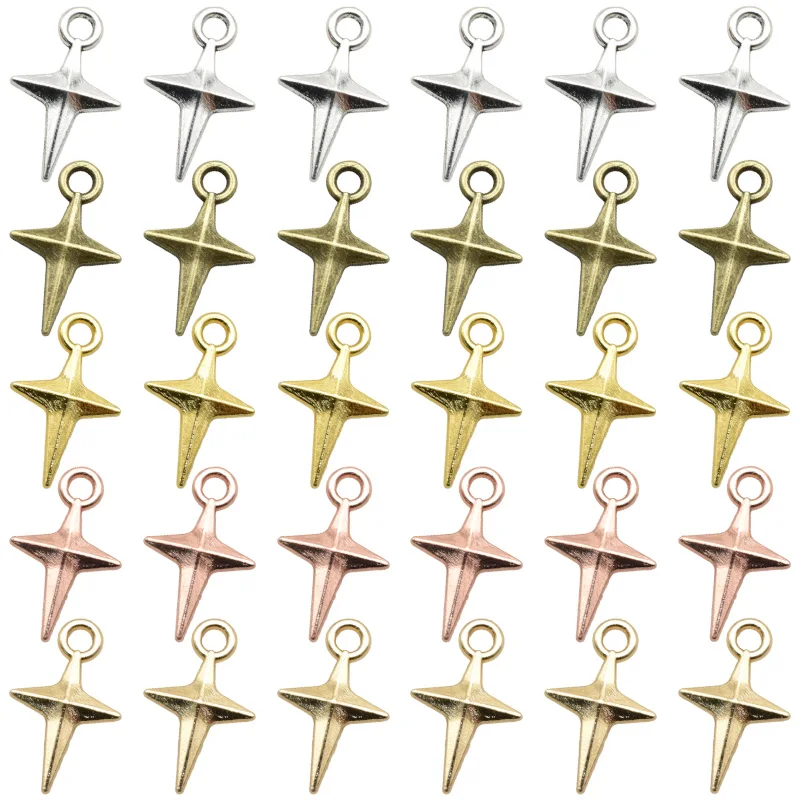 50Pcs Alloy Small Star Charms Simple Polestar Pendants For Jewelry Making DIY Necklace Bracelet Earrings Key Chain Accessories
50Pcs Alloy Small Star Charms Simple Polestar Pendants For Jewelry Making DIY Necklace Bracelet Earrings Key Chain Accessories