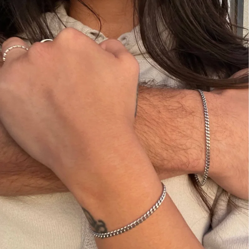 Couple Set Jewelry Stainless Steel Bracelet Love Heart Lock Bracelets Portable with Pliers DIY Locked Bracelet Jewelry Gifts
Couple Set Jewelry Stainless Steel Bracelet Love Heart Lock Bracelets Portable with Pliers DIY Locked Bracelet Jewelry Gifts