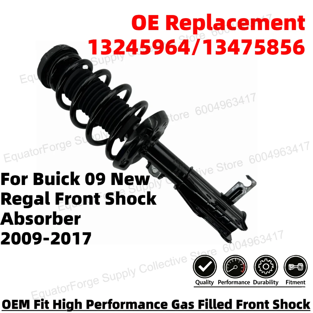 Comfortable Direct Fit High Stability Premium Durable Front Shock Absorber for Buick 09 New Regal OE Number 13245964/13475856
Comfortable Direct Fit High Stability Premium Durable Front Shock Absorber for Buick 09 New Regal OE Number 13245964/13475856