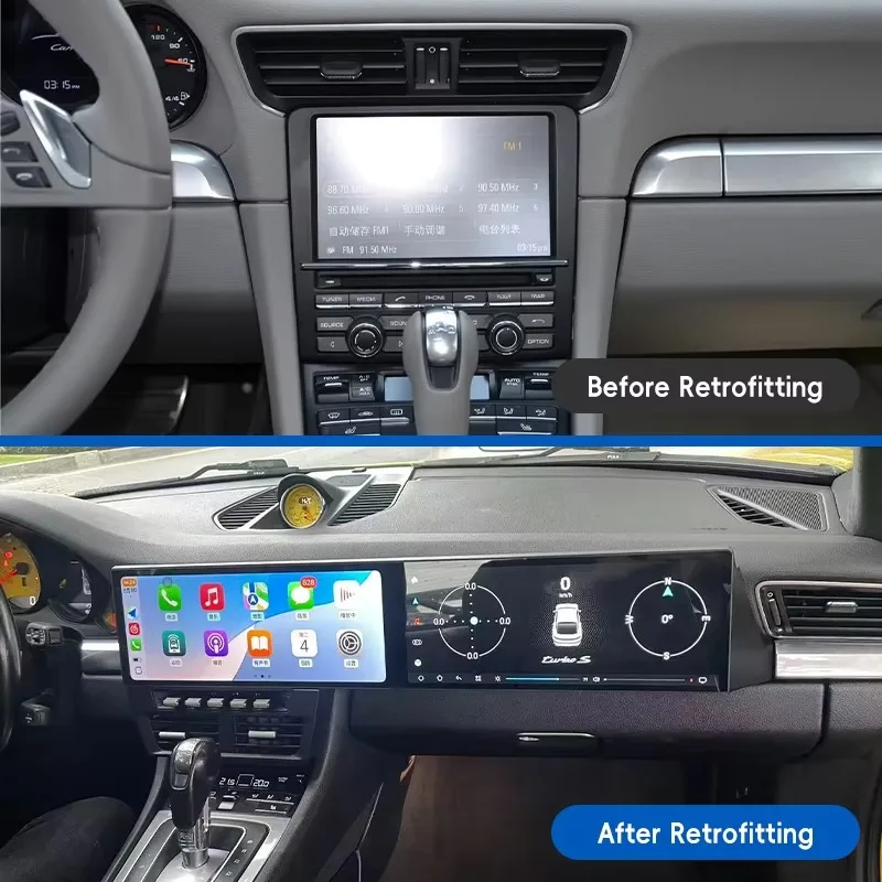 2012-2019 Retrofit Modification Upgrade Central Control Dual Screen Android Multimedia for 911 991 718
2012-2019 Retrofit Modification Upgrade Central Control Dual Screen Android Multimedia for 911 991 718