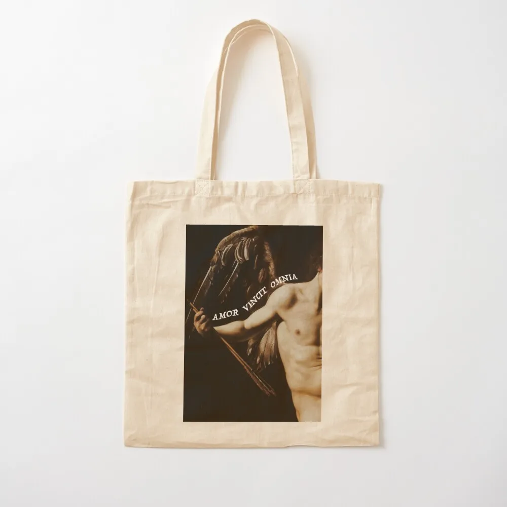 Amor Vincit Omnia (Love Conquers All) Tote Bag Big bag cloth bag woman Shopper sacs de shopping
Amor Vincit Omnia (Love Conquers All) Tote Bag Big bag cloth bag woman Shopper sacs de shopping