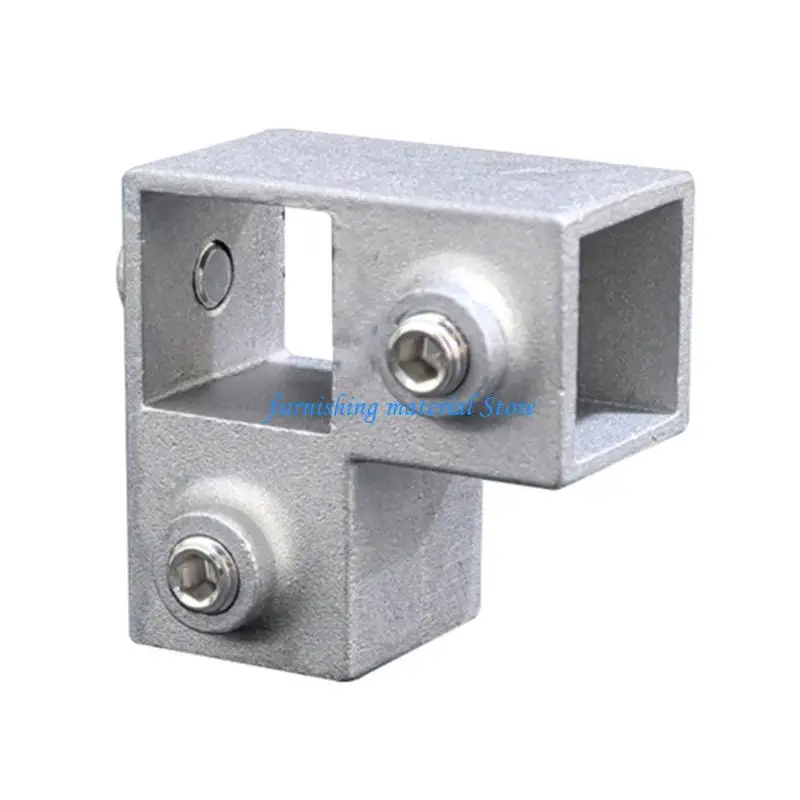Y5GD 30X30mm Square Tube Aluminum Alloy Pipe Fittings Square Pipe Fixed Joint Storage Rack Connector Easy to Install
Y5GD 30X30mm Square Tube Aluminum Alloy Pipe Fittings Square Pipe Fixed Joint Storage Rack Connector Easy to Install