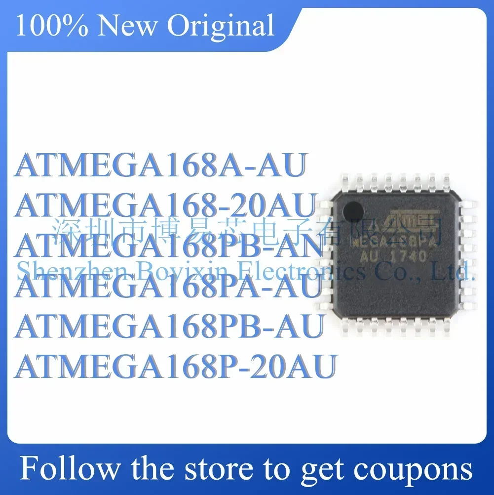 NEW ATMEGA168A-AU ATMEGA168-20AU ATMEGA168PB-AN ATMEGA168PA-AU ATMEGA168PB-AU ATMEGA168P-20AU
NEW ATMEGA168A-AU ATMEGA168-20AU ATMEGA168PB-AN ATMEGA168PA-AU ATMEGA168PB-AU ATMEGA168P-20AU