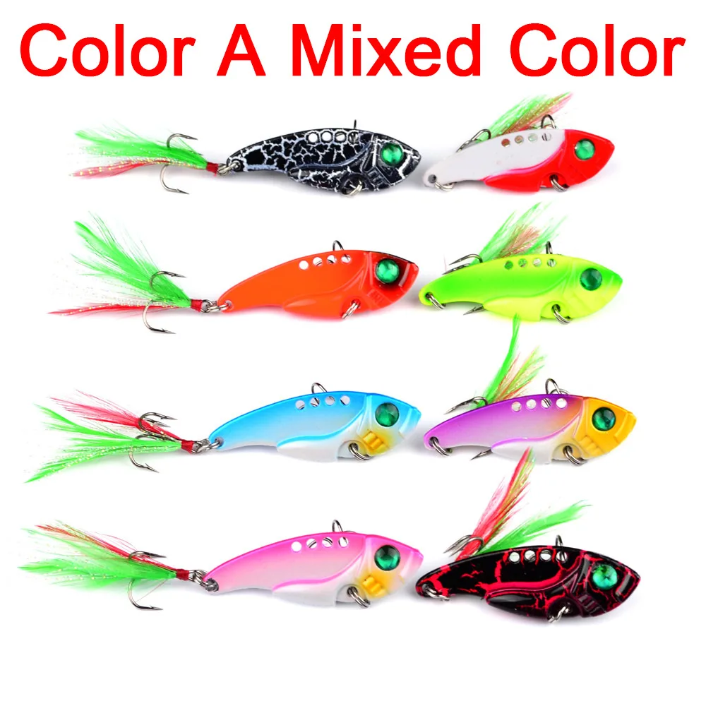 Fishing tackle Shop wholesale 11G 5.5cm road bait Metal glitter Bait road glitter 8 Color VIB road glitter DW382 full water
Fishing tackle Shop wholesale 11G 5.5cm road bait Metal glitter Bait road glitter 8 Color VIB road glitter DW382 full water