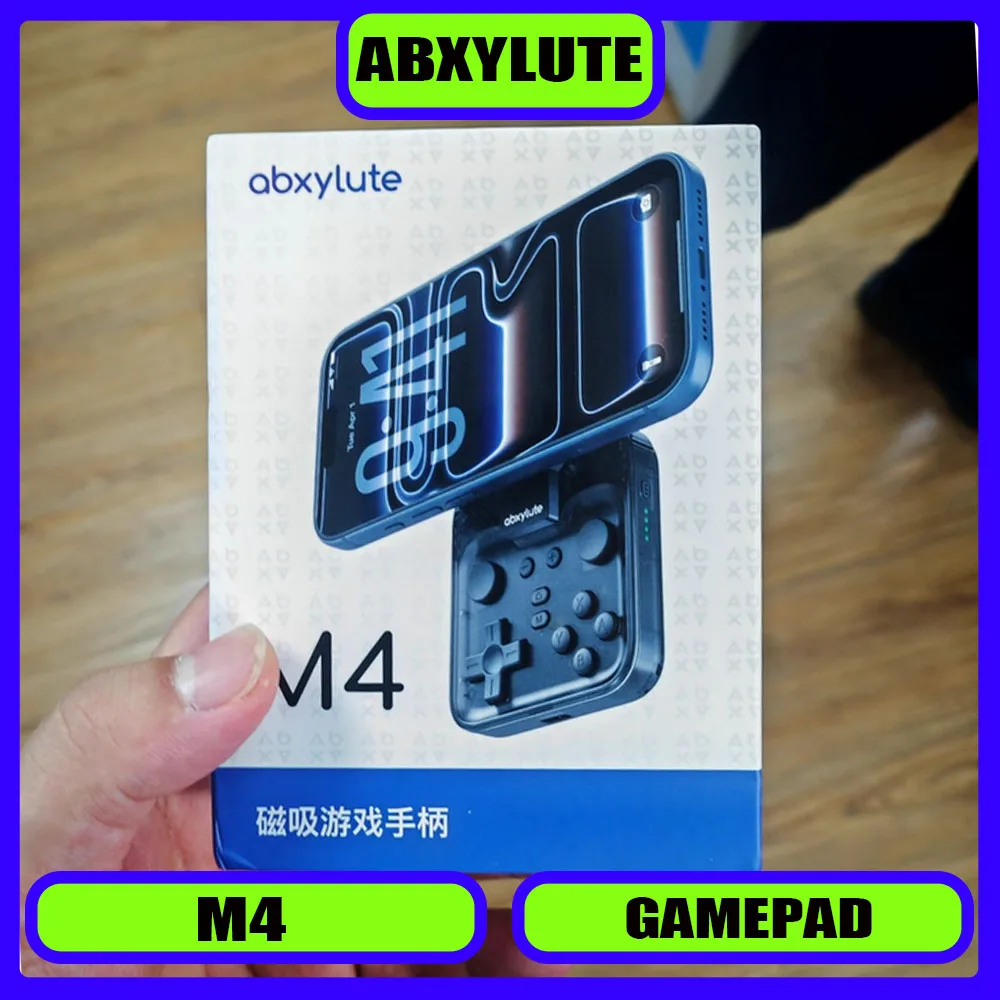Магнитный игровой контроллер Abxylute M4 Bluetooth, портативная подставка, съемный мобильный геймпад, подарок для геймеров, чувствительный.
Магнитный игровой контроллер Abxylute M4 Bluetooth, портативная подставка, съемный мобильный геймпад, подарок для геймеров, чувствительный.