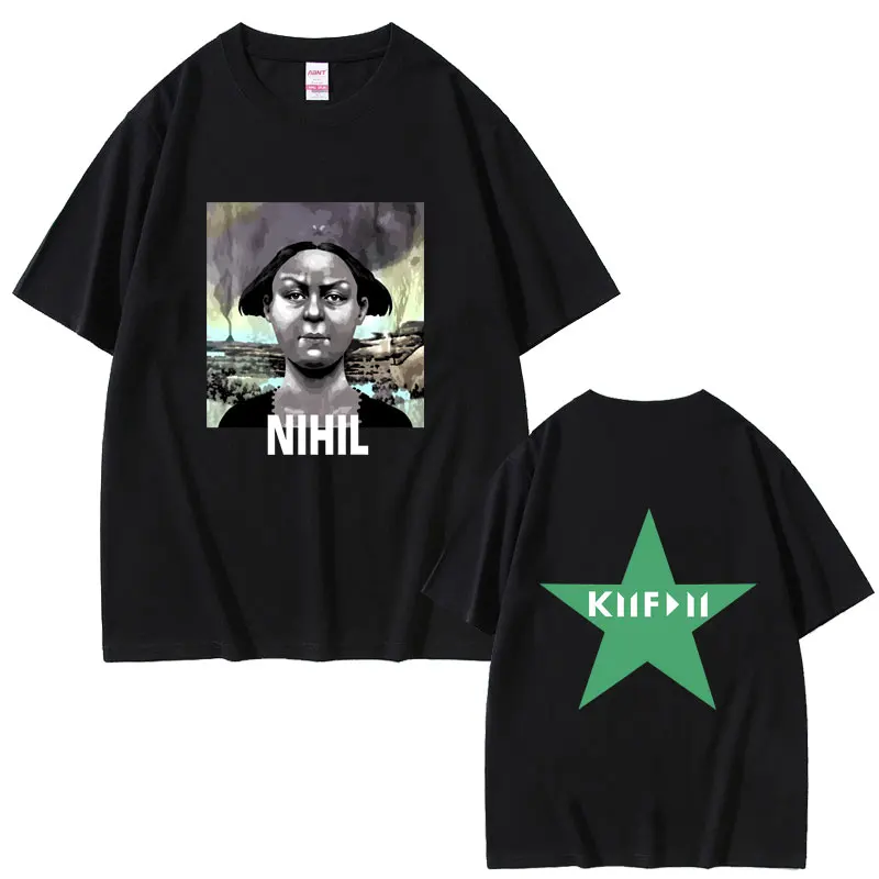 Rock Band Kmfdm Nihil Graphic T-shirt Men's Women's Vintage Gothic Punk Streetwear Unisex Fashion Casual Oversized T Shirts Tops
Rock Band Kmfdm Nihil Graphic T-shirt Men's Women's Vintage Gothic Punk Streetwear Unisex Fashion Casual Oversized T Shirts Tops