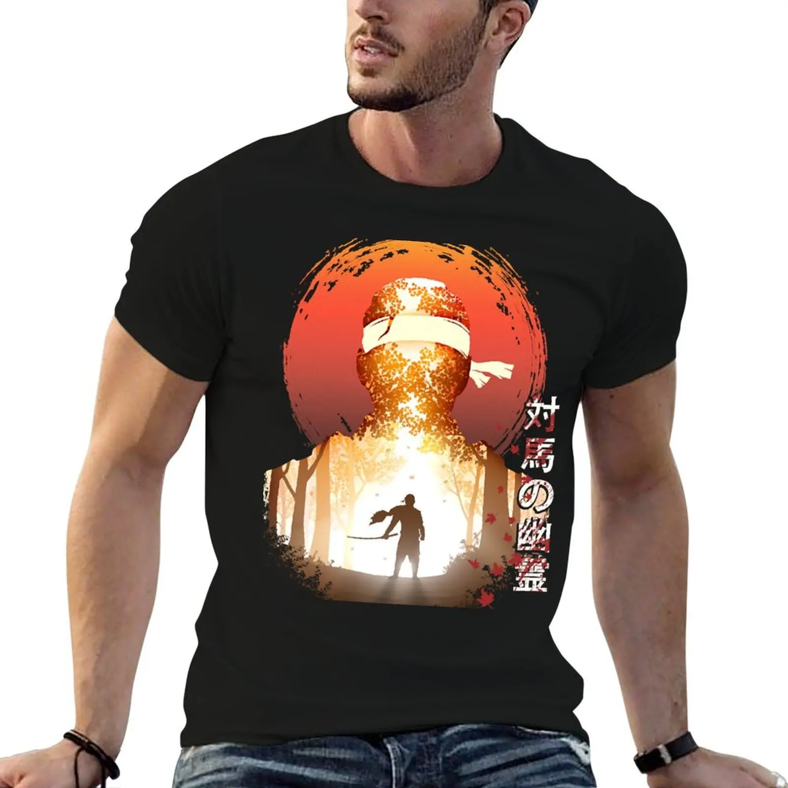 Tsushima Warrior T-Shirt man graphic t shirt funny t shirts cotton T-Shirt
Tsushima Warrior T-Shirt man graphic t shirt funny t shirts cotton T-Shirt
