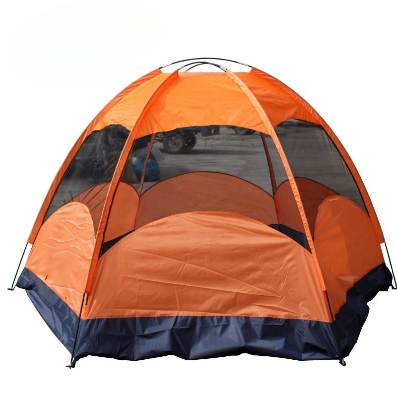 Wholesale Double Hexagon Large Outdoor Rainproof Tent Camping for 6 People
Wholesale Double Hexagon Large Outdoor Rainproof Tent Camping for 6 People
