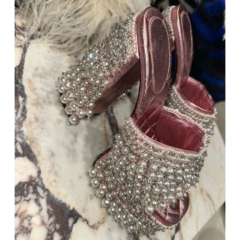 White Pearl Chain Open Toe Platform Slippers Slip On Women Shoes Chunky High Heels Party Feast Dating 2026 Zapatos Para Mujere
White Pearl Chain Open Toe Platform Slippers Slip On Women Shoes Chunky High Heels Party Feast Dating 2026 Zapatos Para Mujere