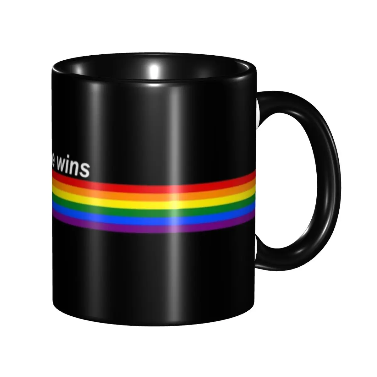 Love Wins Pride Stripe Coffee Mugs DIY Customized GLBT LGBT Gay Lesbian Pride Flag Ceramic Milk Tea Mug
Love Wins Pride Stripe Coffee Mugs DIY Customized GLBT LGBT Gay Lesbian Pride Flag Ceramic Milk Tea Mug
