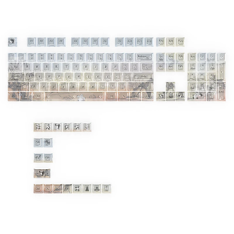 Кейкапы Kung Fu Panda с сублимационной печатью для DIY механических клавиатур, 125 клавиш, полный комплект, прозрачные, оригинальные, заводские.
Кейкапы Kung Fu Panda с сублимационной печатью для DIY механических клавиатур, 125 клавиш, полный комплект, прозрачные, оригинальные, заводские.