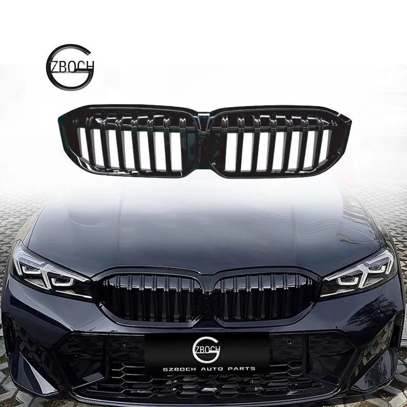 Автомобильный гриль для BMW 3 серии G20 G21 2023+ LCI 330i 320d M340i M Sport Upgrade Глянцевый черный ABS гриль Автомобильные аксессуары
Автомобильный гриль для BMW 3 серии G20 G21 2023+ LCI 330i 320d M340i M Sport Upgrade Глянцевый черный ABS гриль Автомобильные аксессуары