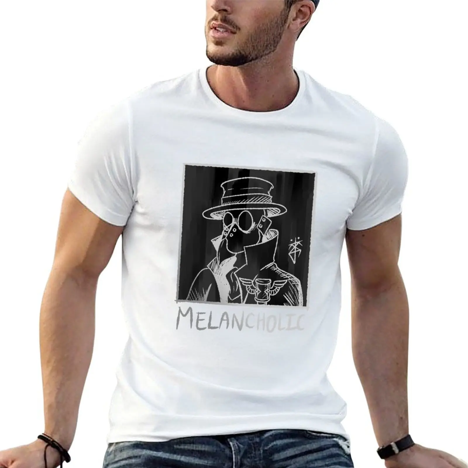 Plague Doctor Moods - Melancholic T-Shirt t shirts designer t shirt personalised anime t shirts oversize T-shirt
Plague Doctor Moods - Melancholic T-Shirt t shirts designer t shirt personalised anime t shirts oversize T-shirt