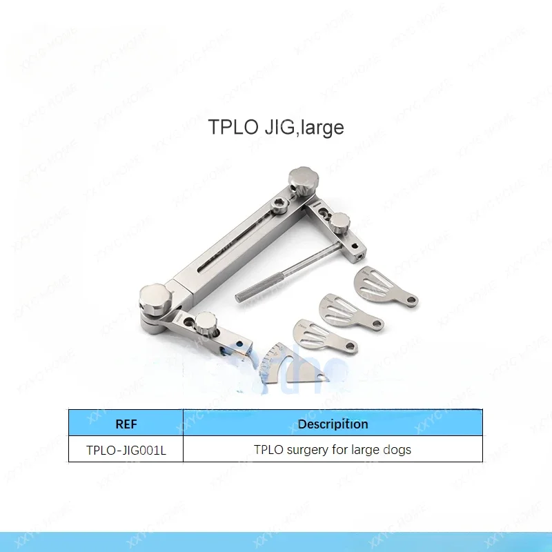 Expandable TPLO Jig and Saw Guide Veterinary Orthopedic Equipment Pet Mascotas Ortopedia Surgical Instruments
Expandable TPLO Jig and Saw Guide Veterinary Orthopedic Equipment Pet Mascotas Ortopedia Surgical Instruments