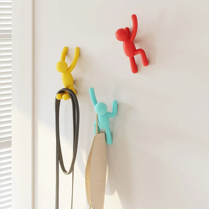Creative partner hook cartoon single wall door back coat and hat hook children's room entrance wall decoration
Creative partner hook cartoon single wall door back coat and hat hook children's room entrance wall decoration