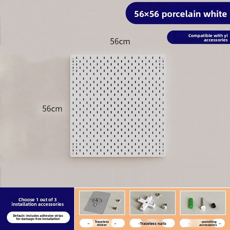 Holey Board Storage Rack Metal Hooks Wall Kitchen Organizers Quick Install No Drill All Purpose Grid Organizer Board Pegboard
Holey Board Storage Rack Metal Hooks Wall Kitchen Organizers Quick Install No Drill All Purpose Grid Organizer Board Pegboard