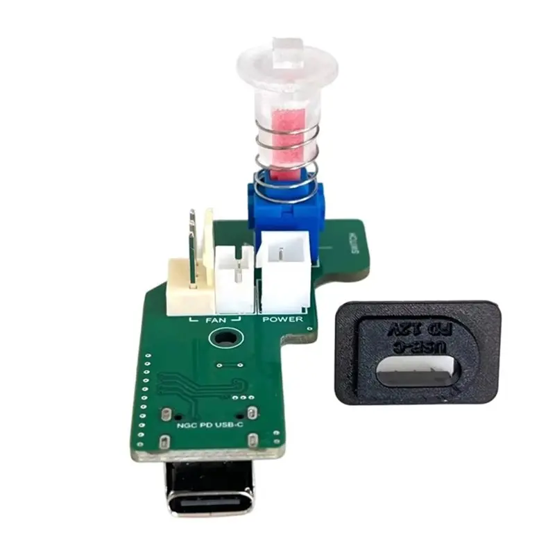 [NEW A09R!】 Solderless USB Type-C Power Adapter For DOL-001/For DOL-101 Gamecube Consoles Supports The PD Charging Standard
[NEW A09R!】 Solderless USB Type-C Power Adapter For DOL-001/For DOL-101 Gamecube Consoles Supports The PD Charging Standard