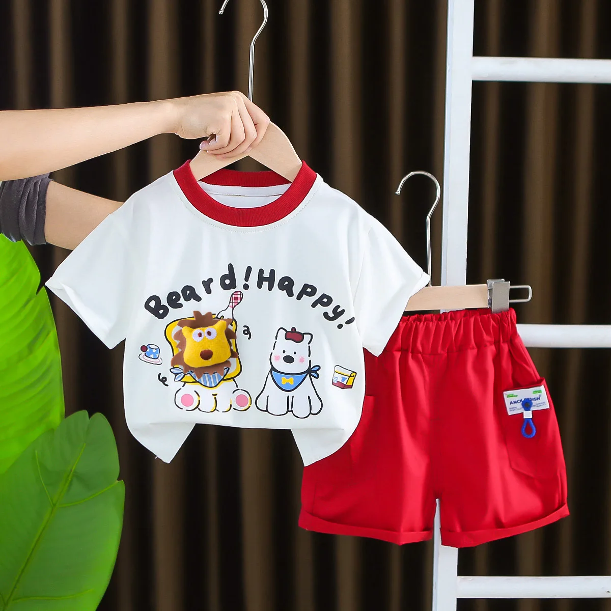 Toddler Boy Summer Outfits 2025 Korean Fashion 3D Lion Short Sleeve T-shirts Tops and Shorts Infant Clothes Kids Boys Suit Set
Toddler Boy Summer Outfits 2025 Korean Fashion 3D Lion Short Sleeve T-shirts Tops and Shorts Infant Clothes Kids Boys Suit Set
