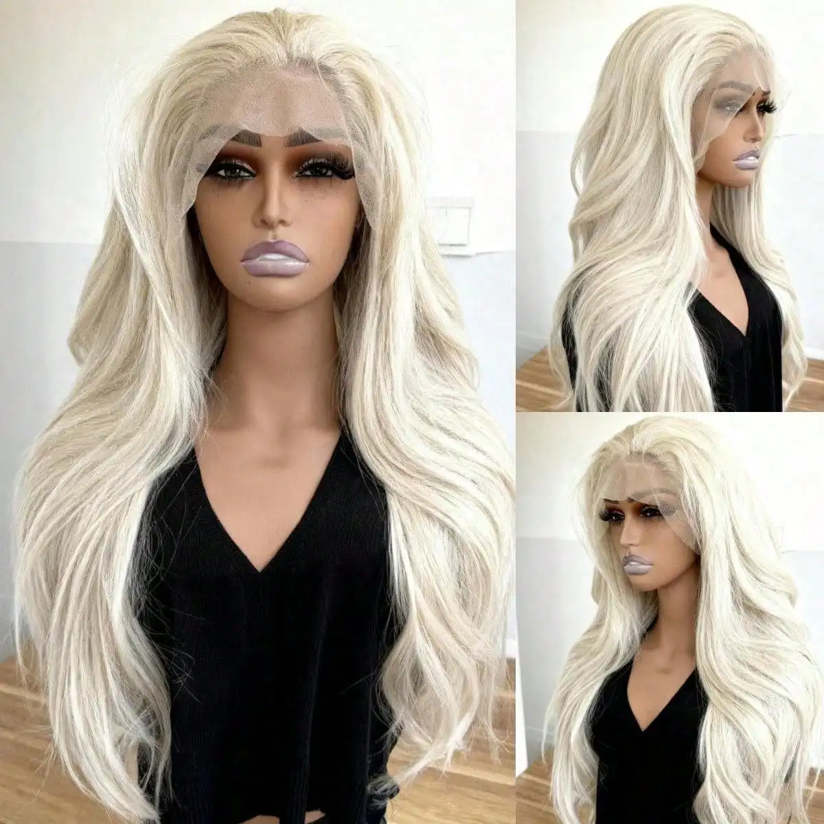 Platinum White Synthetic Lace Front Wigs 13X4 Hd Long Straight Hair Wigs Lace Front Wigs Music Festival Party Street Wear Use
Platinum White Synthetic Lace Front Wigs 13X4 Hd Long Straight Hair Wigs Lace Front Wigs Music Festival Party Street Wear Use