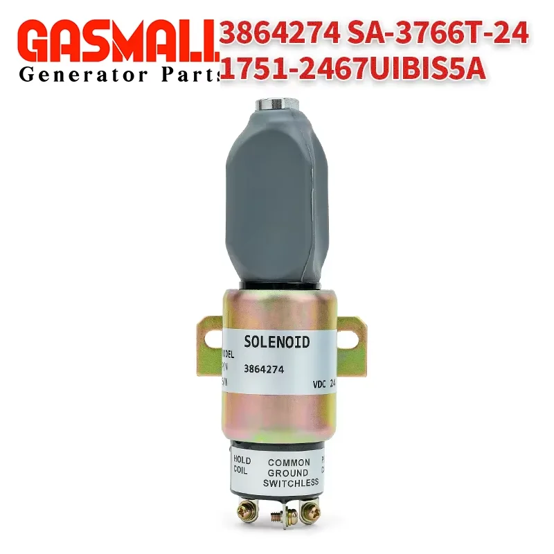 24V fuel cut-off solenoid valve 3864274 1751-2467UIBIS5A SA-3766T-24
24V fuel cut-off solenoid valve 3864274 1751-2467UIBIS5A SA-3766T-24