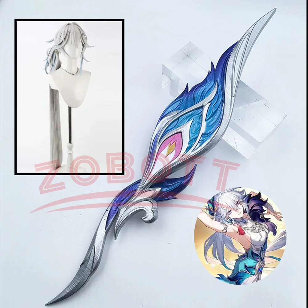 Honkai: Star Rail Yaoguang Cosplay Costume Knife Throwing Prop Cartoon Fly Cutter Weaponry Equipment Props Gift Wig Shoes
Honkai: Star Rail Yaoguang Cosplay Costume Knife Throwing Prop Cartoon Fly Cutter Weaponry Equipment Props Gift Wig Shoes
