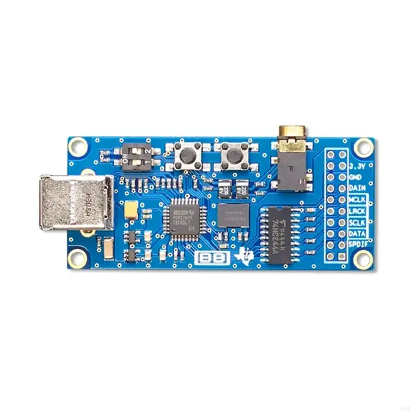 PCM2707C USB для модуля звуковой карты цифрового интерфейса I2S, термостойкая схема
PCM2707C USB для модуля звуковой карты цифрового интерфейса I2S, термостойкая схема