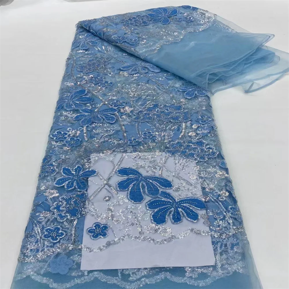 New Luxury African Handmade Beaded Laces Fabric 2024 High Quality French Embroidery With Sequins Nigeria Net Lace Fabrics CD3250
New Luxury African Handmade Beaded Laces Fabric 2024 High Quality French Embroidery With Sequins Nigeria Net Lace Fabrics CD3250