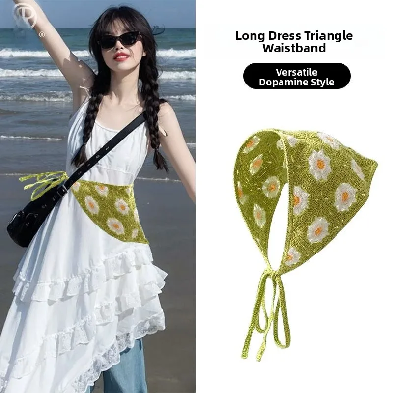 Korean Sle Lace e Scarf Belt Women's Summer Versatile Silk Scarf Dr Waist Fairy Aosphere Accories
Korean Sle Lace e Scarf Belt Women's Summer Versatile Silk Scarf Dr Waist Fairy Aosphere Accories
