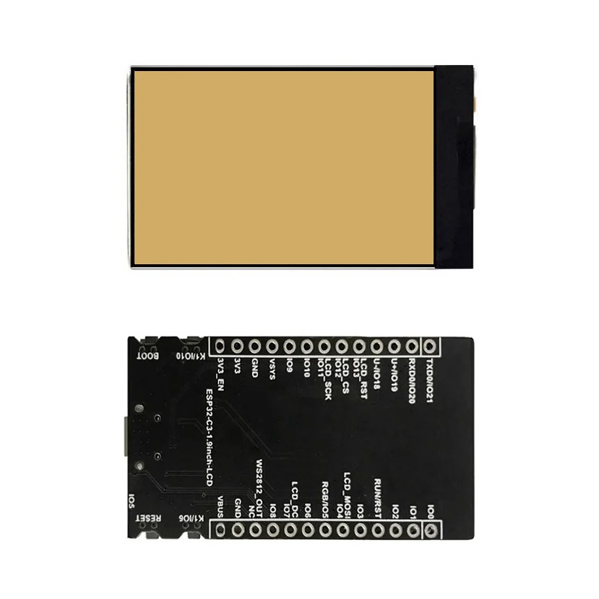 Макетная плата POP-lESP32-C3 с 1,9-дюймовым ЖК-дисплеем ST7739, драйвер, интерфейс Ips, Lvgl, Bluetooth, Wi-Fi
Макетная плата POP-lESP32-C3 с 1,9-дюймовым ЖК-дисплеем ST7739, драйвер, интерфейс Ips, Lvgl, Bluetooth, Wi-Fi