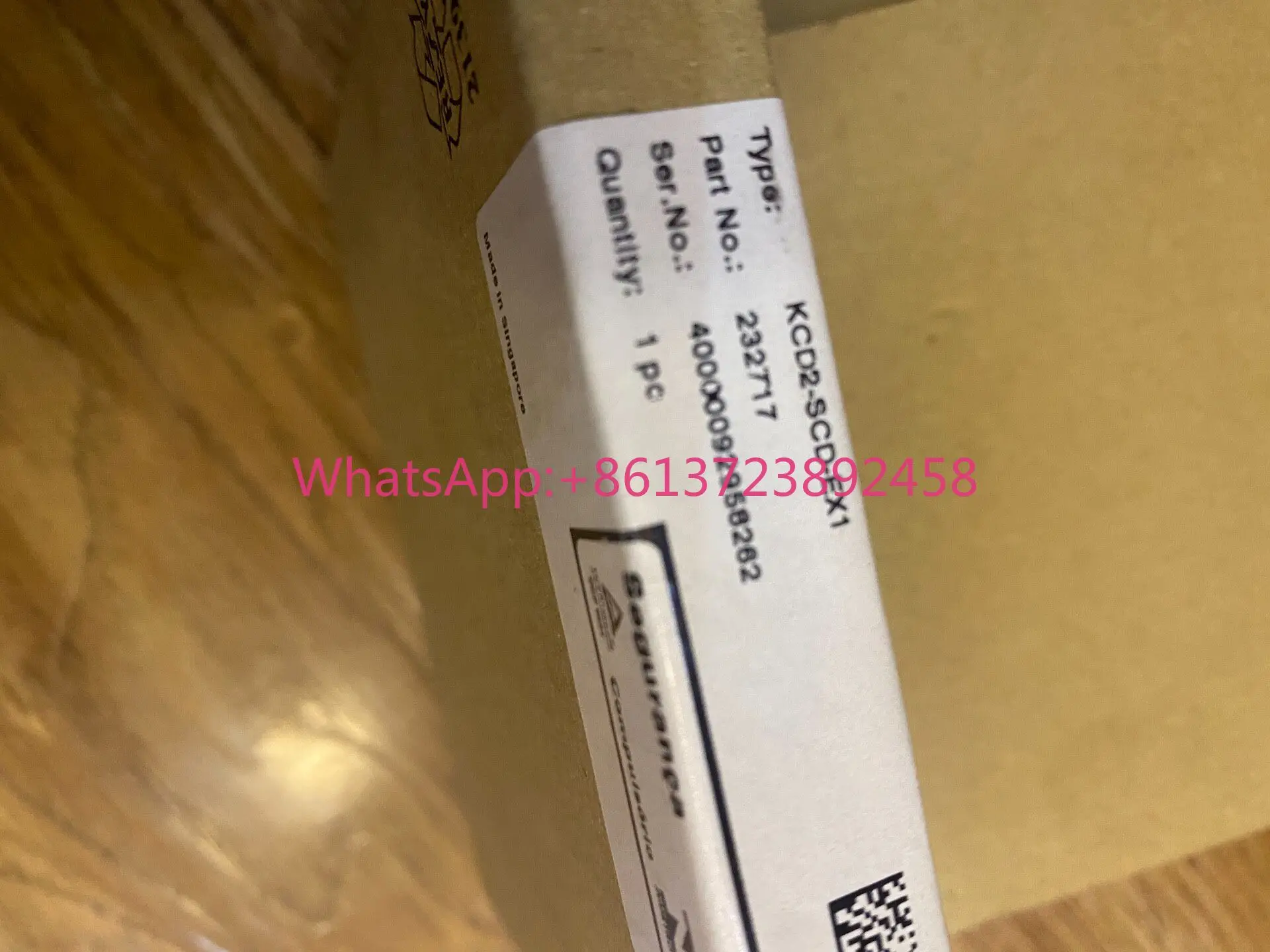 Pepperl + Fuchs safety barrier KCD2-SCD-EX1
Pepperl + Fuchs safety barrier KCD2-SCD-EX1