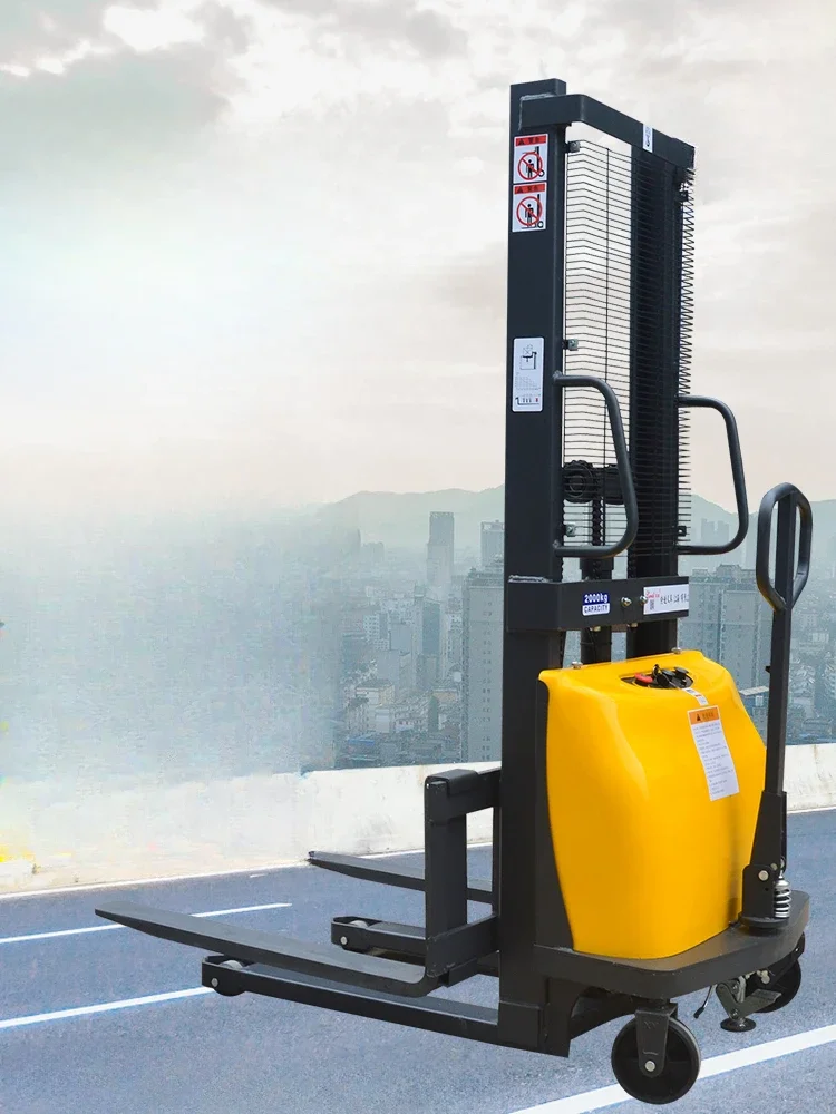 SS new style Half Electric Forklift Hydraulic Handling Stacker Automatic Lifting Hand Push Tray Battery Car
SS new style Half Electric Forklift Hydraulic Handling Stacker Automatic Lifting Hand Push Tray Battery Car
