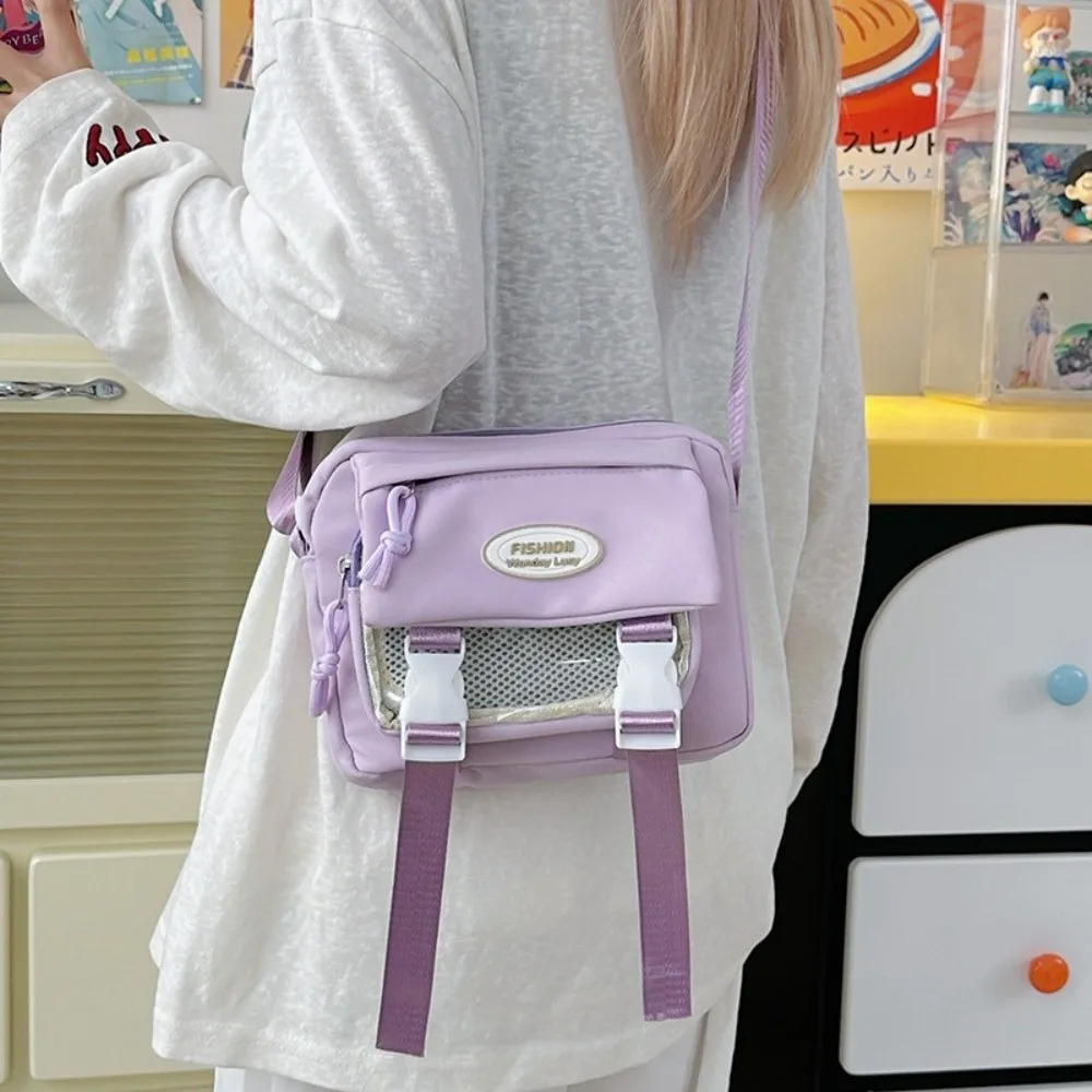 Casual Japanese Transparent Itabag Harajuku Badge Display JK Shoulder Bag Idol Merchandise Storage Y2k Crossbody Bag Daily
Casual Japanese Transparent Itabag Harajuku Badge Display JK Shoulder Bag Idol Merchandise Storage Y2k Crossbody Bag Daily