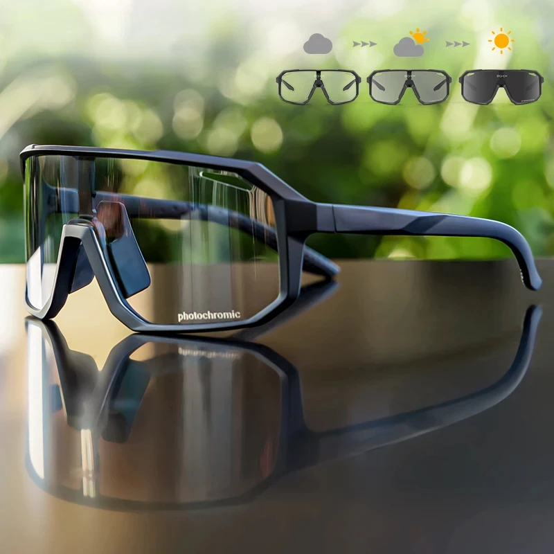 New Mens UV400 Photochromic Cycling Sunglasses Women Sports Running Eyewear for Men Glasses Road Bike Bicycle Goggles Yk glasses
New Mens UV400 Photochromic Cycling Sunglasses Women Sports Running Eyewear for Men Glasses Road Bike Bicycle Goggles Yk glasses