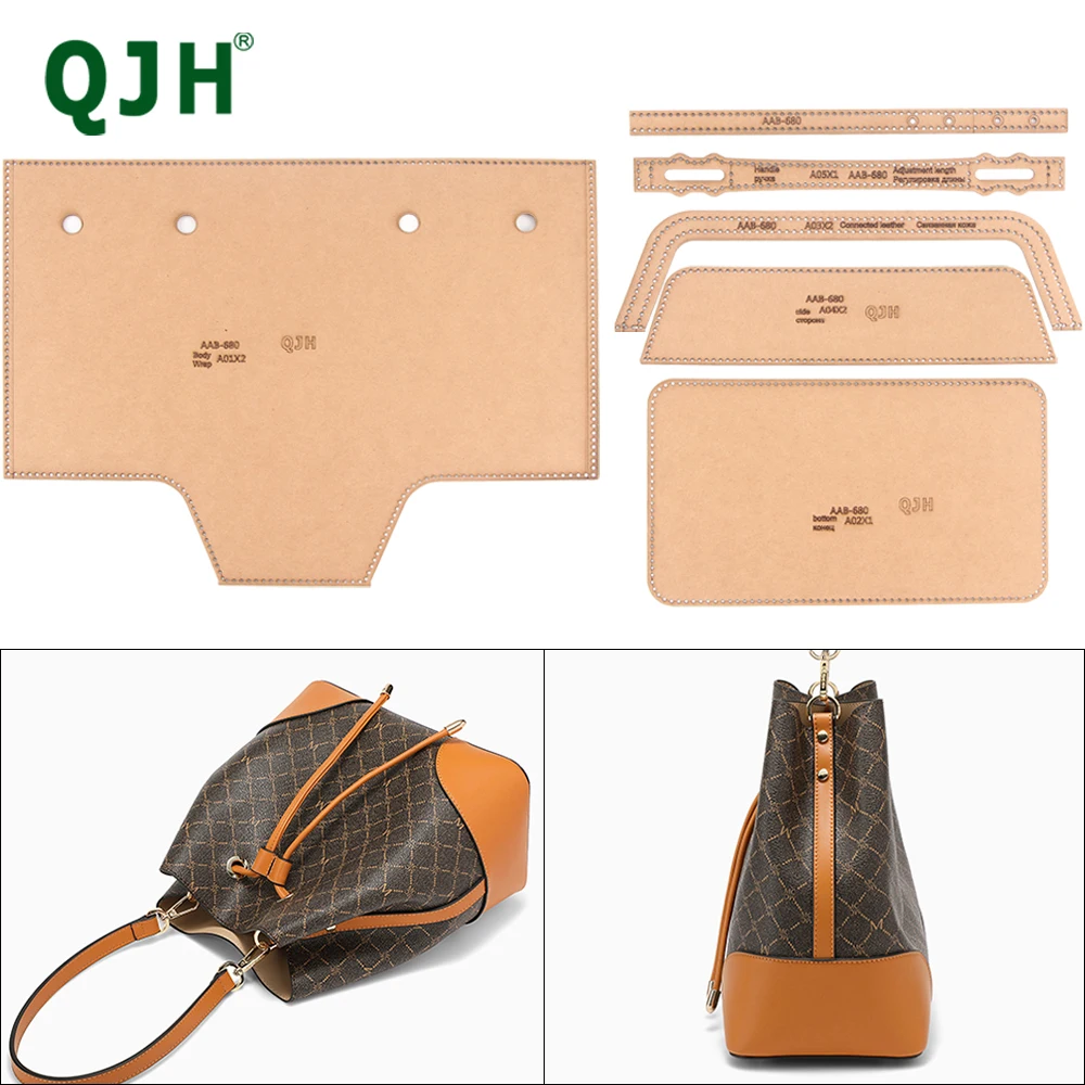 Leather Handcrafts Women's Shoulder Bags Buckets/Handbags Acrylic/Kraft Templates Perforated Templates Sewing Pattern Accessorie
Leather Handcrafts Women's Shoulder Bags Buckets/Handbags Acrylic/Kraft Templates Perforated Templates Sewing Pattern Accessorie