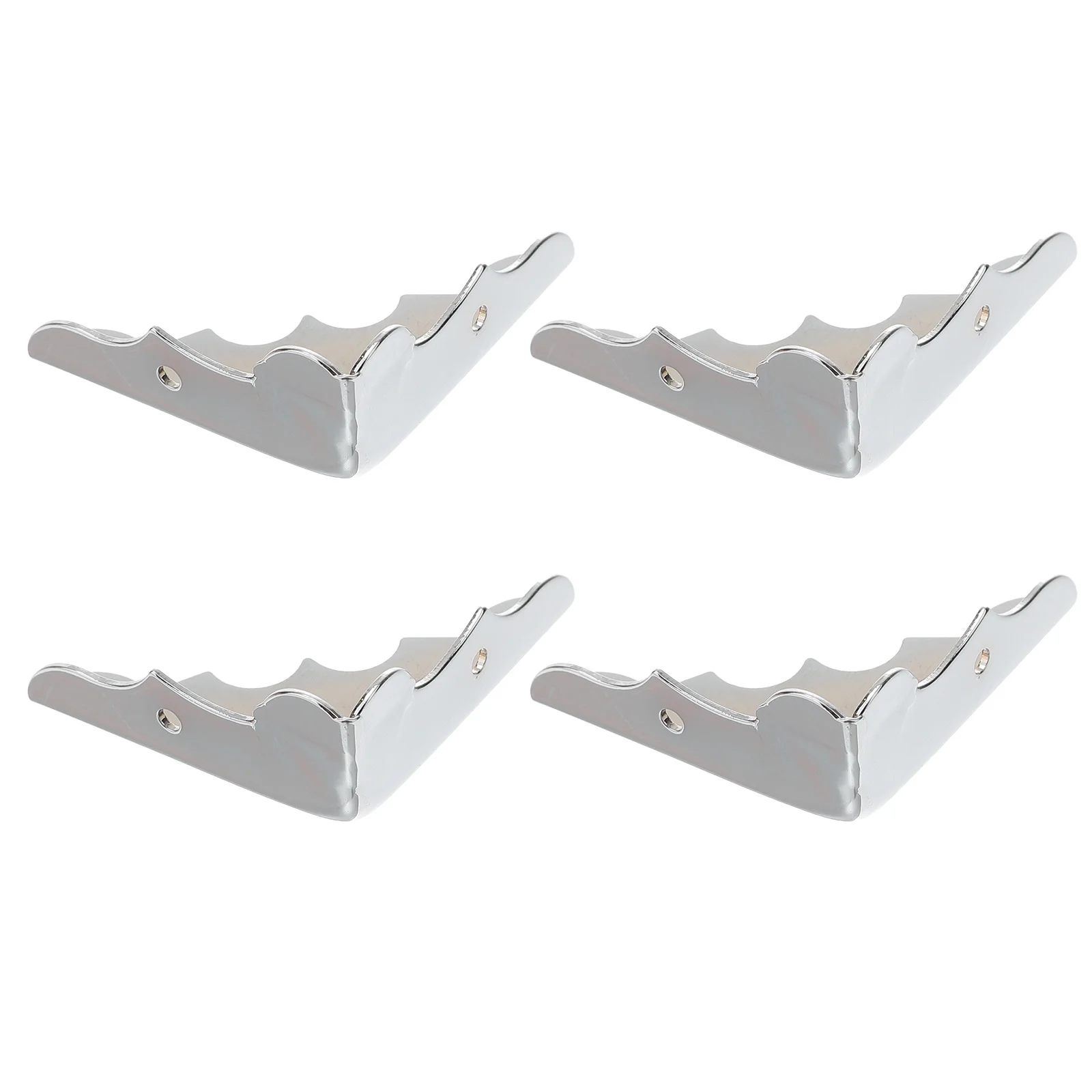 4Pcs Box Corner Protector Premium Metal Guitar Box Corner Guard for Scrapbook Cardmaking Album DIY Decoration Use Silver
4Pcs Box Corner Protector Premium Metal Guitar Box Corner Guard for Scrapbook Cardmaking Album DIY Decoration Use Silver