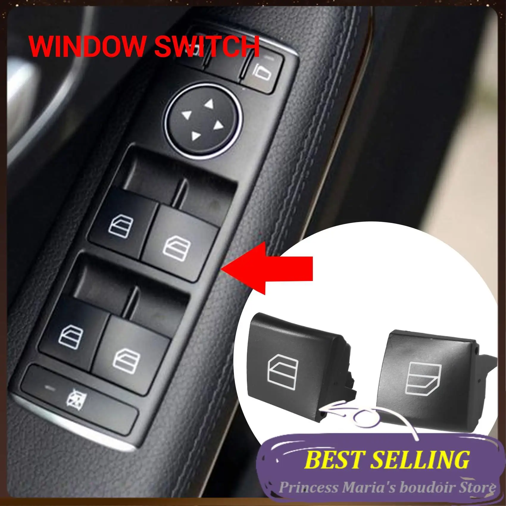 AB30-For Mercedes Benz A Ml Gl R Class W164 X164 W251 W245 W169 Window Switch Repair Button Cap Driver Window Control Switch But
AB30-For Mercedes Benz A Ml Gl R Class W164 X164 W251 W245 W169 Window Switch Repair Button Cap Driver Window Control Switch But