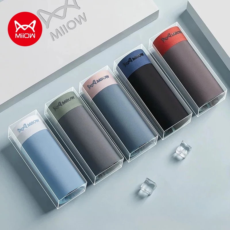 MiiOW 3/6 шт. мужское нижнее белье 100S модальные мужские боксеры шелковистые дышащие мужские трусы 5A антибактериальные мужские трусы-боксеры плавки 
MiiOW 3/6 шт. мужское нижнее белье 100S модальные мужские боксеры шелковистые дышащие мужские трусы 5A антибактериальные мужские трусы-боксеры плавки