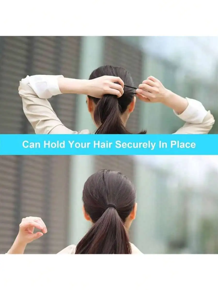 Black Elastic Hair Ties For Thick Curly Hair Ponytail Holders Daily Use Gym Sport Running
Black Elastic Hair Ties For Thick Curly Hair Ponytail Holders Daily Use Gym Sport Running