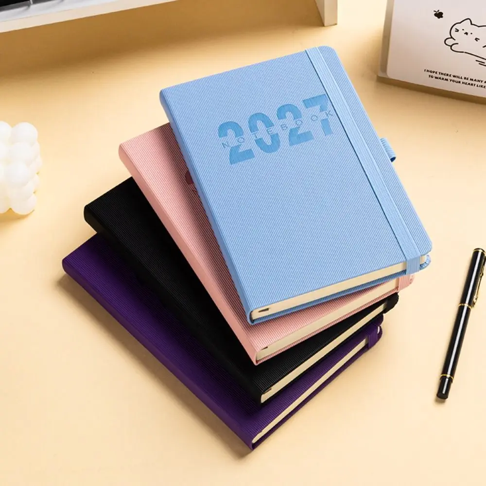 High Quality A5 2027 Planner 365 Days English Schedule Notebook with Monthly & Weekly Plan Pages Efficiency Agenda Book Students
High Quality A5 2027 Planner 365 Days English Schedule Notebook with Monthly & Weekly Plan Pages Efficiency Agenda Book Students