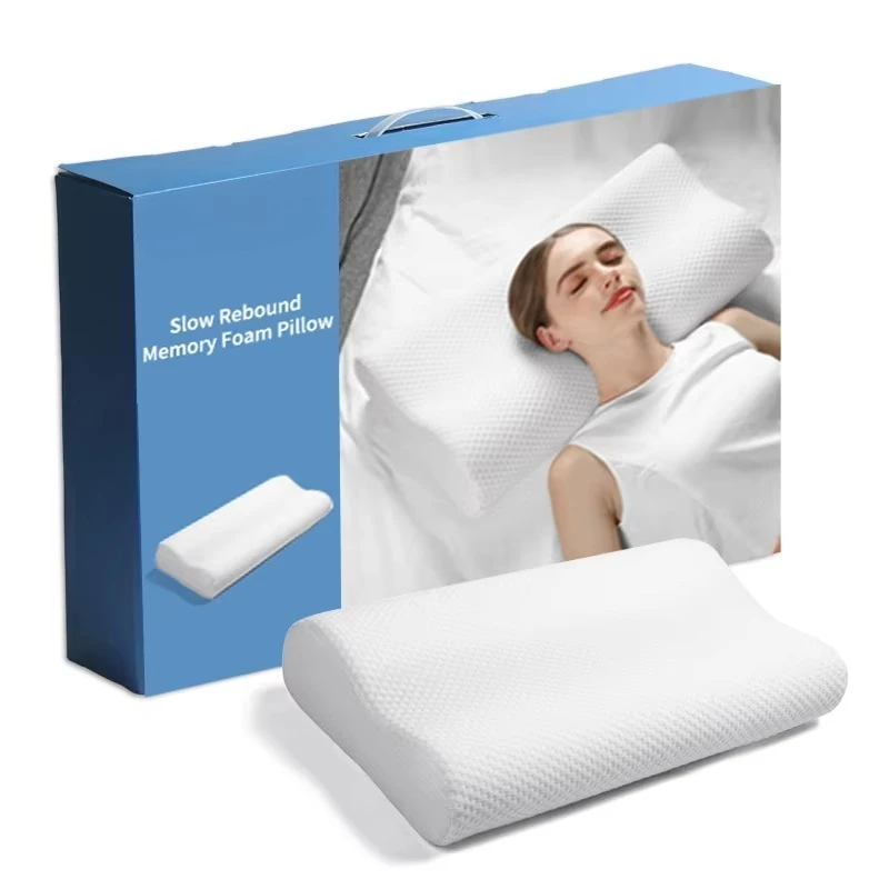 B-Shape Neck Support Memory Foam Pillow Comfortable Bed Sleep Therapy Pillow with Marine Pattern
B-Shape Neck Support Memory Foam Pillow Comfortable Bed Sleep Therapy Pillow with Marine Pattern