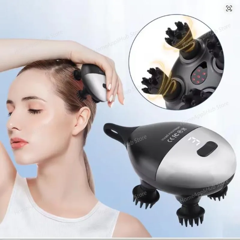 Electric Head Kneading Massager Antistress Relax Body Neck Massage Promote Hair Growth Body Stress Relax Scalp Massager
Electric Head Kneading Massager Antistress Relax Body Neck Massage Promote Hair Growth Body Stress Relax Scalp Massager